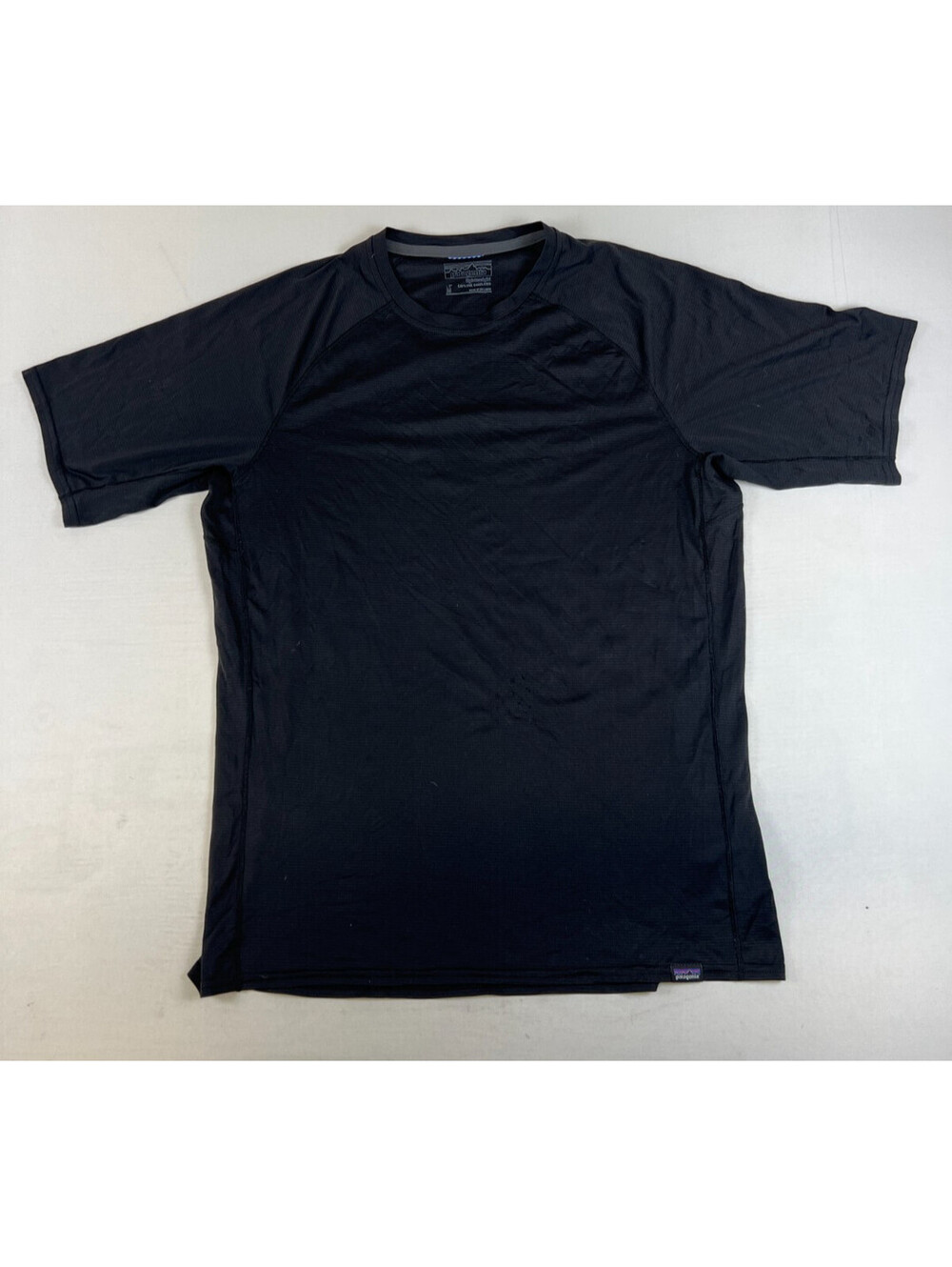 Patagonia Capilene Lightweight Baselayer Men M Black Active Top